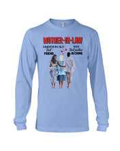 Load image into Gallery viewer, Daughter In Law's Best Friend Son's Best Partner In Crime Gift For Mom In Law Unisex Long Sleeve