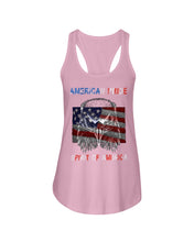 Load image into Gallery viewer, Eagle American Pride Spirit Of America Gift For American People Ladies Flowy Tank