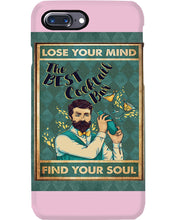 Load image into Gallery viewer, Lose Your Mind Find Your Soul Gift For Bartender Phone case