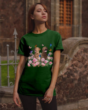 Load image into Gallery viewer, Gift For Dog LoversChesapeake Bay Retriever With Peonies Guys Tee