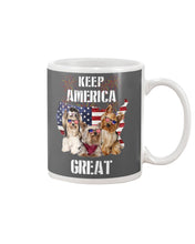 Load image into Gallery viewer, Keep America Great Yorkshire Terrier Gift For Dog Lovers Mug
