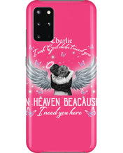 Load image into Gallery viewer, Butterfly I Need You More Angel Wings Gift For Lovers Phone case