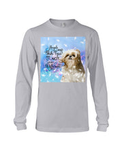 Load image into Gallery viewer, Angels And Shih Tzu Are Not Different Gift For Dog Lovers Unisex Long Sleeve