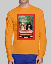 Load image into Gallery viewer, Cavalier Happy Holiday Gift For Dog Lovers Unisex Long Sleeve