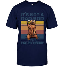 Load image into Gallery viewer, It's Not A Dad Bod It's A Father Figure Bear Guys Tee