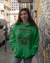 Load image into Gallery viewer, Grandpa's Girl I Used To Be His Angel Gift For Men Hoodie