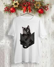 Load image into Gallery viewer, Cat In Your Front Pocket Perfect Gift For Friends Who Loves Cat Guys Tee