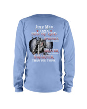 Load image into Gallery viewer, July Man Son Of God Birthday Meaningful Gift For Men Unisex Long Sleeve