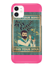 Load image into Gallery viewer, Lose Your Mind Find Your Soul Gift For Bartender Phone case