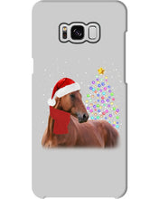 Load image into Gallery viewer, Cute Horse With Santa Hat Lovely Christmas Tree Gift For Horse Lovers Phone case