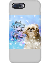 Load image into Gallery viewer, Angels And Shih Tzu Are Not Different Gift For Dog Lovers Phone case