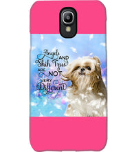 Load image into Gallery viewer, Angels And Shih Tzu Are Not Different Gift For Dog Lovers Phone case