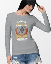 Load image into Gallery viewer, Mamasaurus Rex Is My Favorite Special Custom Design Unisex Long Sleeve