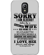 Load image into Gallery viewer, Gift For Husband I Love Here Forever And Always Phone case