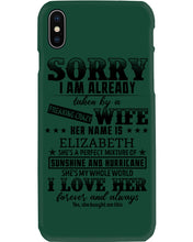Load image into Gallery viewer, Gift For Husband I Love Here Forever And Always Phone case