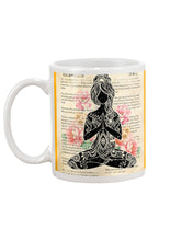 Load image into Gallery viewer, I'm Mostly Peace Love And Light Yoga Gift For Yoga Lovers Mug
