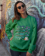 Load image into Gallery viewer, Butterflies When I Miss You I Just Have To Look Inside My Heart Gift For Lover Sweatshirt
