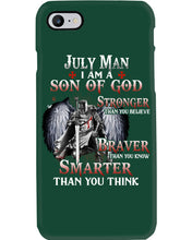 Load image into Gallery viewer, July Man Son Of God Birthday Meaningful Gift For Men Phone case