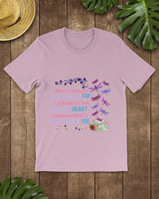 Load image into Gallery viewer, Butterflies When I Miss You I Just Have To Look Inside My Heart Gift For Lover Guys Tee