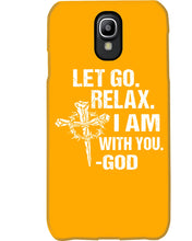 Load image into Gallery viewer, Let You Relax I Am With You Gray Background Phone case