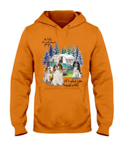 Load image into Gallery viewer, Cavalier King It's Who You Travel With Gift For Dog Lovers Hoodie