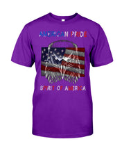 Load image into Gallery viewer, Eagle American Pride Spirit Of America Gift For American People Guys Tee