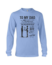 Load image into Gallery viewer, Giving For Dad Let You Know You're Appreciated Custom Design Unisex Long Sleeve