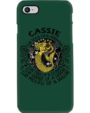 Load image into Gallery viewer, Gift For Cassie Girl The Soul Of A Mermaid Phone case