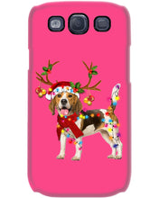 Load image into Gallery viewer, Beagle Gorgeous Reindeer Xmas Lights Gift For Dog Lovers Phone case