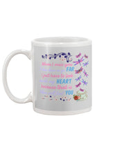 Load image into Gallery viewer, Butterflies When I Miss You I Just Have To Look Inside My Heart Gift For Lover Mug