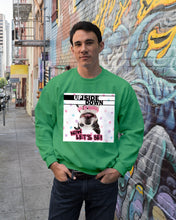 Load image into Gallery viewer, Boston Upside Down Now Let's Be Gift For Dog Lovers Sweatshirt