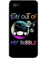Load image into Gallery viewer, Lovely Phone Case Rainbow Design Stay Out Of My Bubble Gift For Friends Phone case