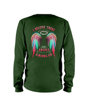 Load image into Gallery viewer, I Believe There Are Angels Among Us Unique Custom Design Unisex Long Sleeve