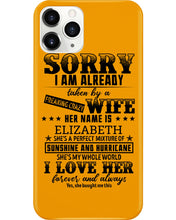 Load image into Gallery viewer, Gift For Husband I Love Here Forever And Always Phone case