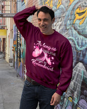 Load image into Gallery viewer, As Long As I Breathe You'll Be Remembred Custom Gift For Family Sweatshirt