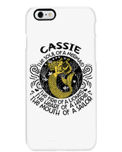 Load image into Gallery viewer, Gift For Cassie Girl The Soul Of A Mermaid Phone case