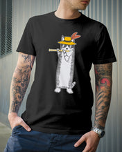 Load image into Gallery viewer, Cat Plays Flute Special Custom Design For Music Lovers Guys Tee