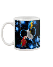 Load image into Gallery viewer, Lovely Phone Case Twinkling Blue Heart Gift For Parrots Lovers Mug