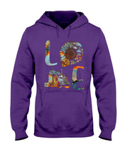 Load image into Gallery viewer, Love Trucker Simple Unique Custom Design For Personalized Job Gift Hoodie