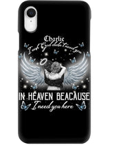 Load image into Gallery viewer, Butterfly I Need You More Angel Wings Gift For Lovers Phone case