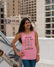 Load image into Gallery viewer, Born To Be Paleontologist Custom Design Gift For Kids Ladies Flowy Tank