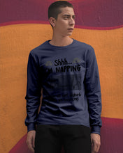 Load image into Gallery viewer, Cute Coffee Cup Shh I’m Napping Please Do Not Disturb Gift For Nurse Unisex Long Sleeve