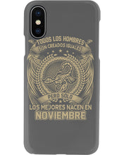 Load image into Gallery viewer, Los Mejores Nacen En Noviembre Gift For Men Phone case