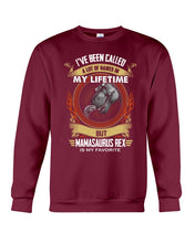 Load image into Gallery viewer, Mamasaurus Rex Is My Favorite Special Custom Design Sweatshirt