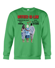 Load image into Gallery viewer, Daughter In Law's Best Friend Son's Best Partner In Crime Gift For Mom In Law Sweatshirt