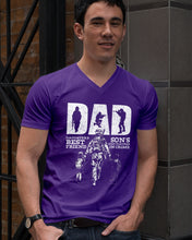 Load image into Gallery viewer, Daughter's Best Friend Son's Partner In Crime Special Custom Design Guys V-Neck