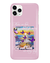 Load image into Gallery viewer, Butterfly Sunset On Beach Those We Love Don't Go Away Gift For Lover Phone case