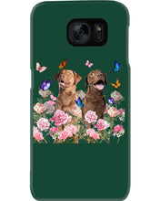 Load image into Gallery viewer, Gift For Dog LoversChesapeake Bay Retriever With Peonies Phone case