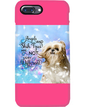 Load image into Gallery viewer, Angels And Shih Tzu Are Not Different Gift For Dog Lovers Phone case