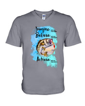 Load image into Gallery viewer, Fishing With All Your Heart Gift For Men Guys V-Neck
